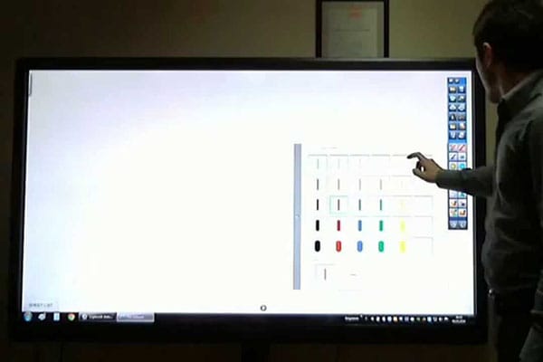 Figure 3 Infrared Touch Screen Technology