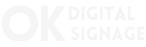 logo okdigitalsignage white